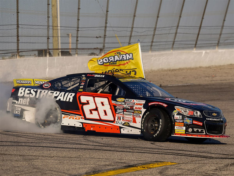 AUTOGRAPHED BRENDEN "BUTTERBEAN" QUEEN 2025 BEST REPAIR COMPANY / ARCA CHAMPION 1:24 RACED VERSION ARC DIECAST