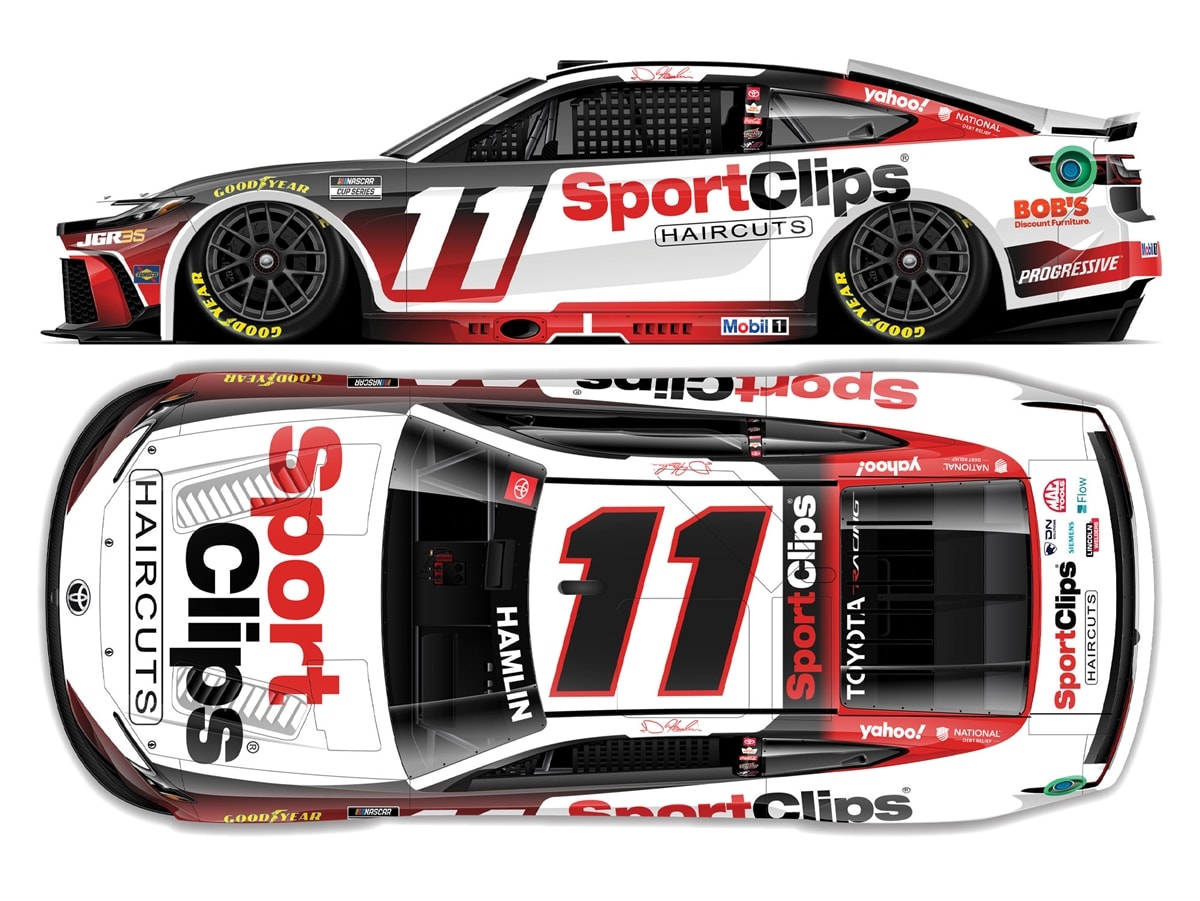 DENNY HAMLIN 2026 SPORTS CLIPS 1:24 ELITE DIECAST