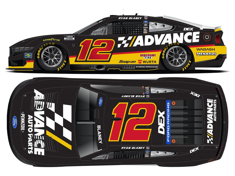 RYAN BLANEY 2026 ADVANCE AUTO PARTS 1:24 ARC DIECAST