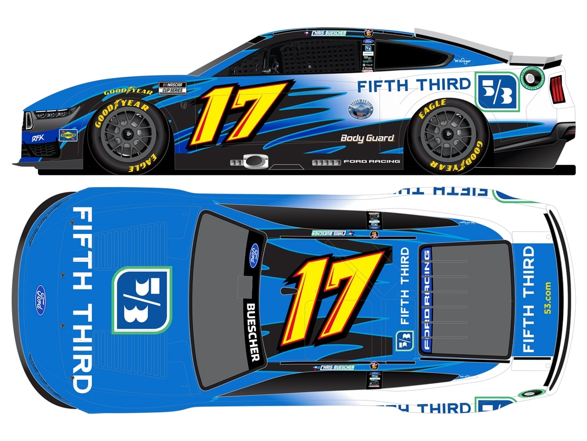 CHRIS BUESCHER 2026 FIFTH THIRD BANK THROWBACK 1:64 ARC DIECAST