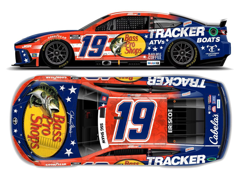 CHASE BRISCOE 2025 BASS PRO SHOPS SALUTES 1:24 ELITE DIECAST