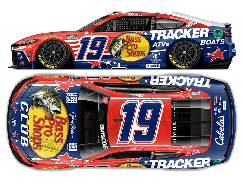 CHASE BRISCOE 2026 BASS PRO SHOPS / TRACKER SALUTES 1:24 ARC DIECAST