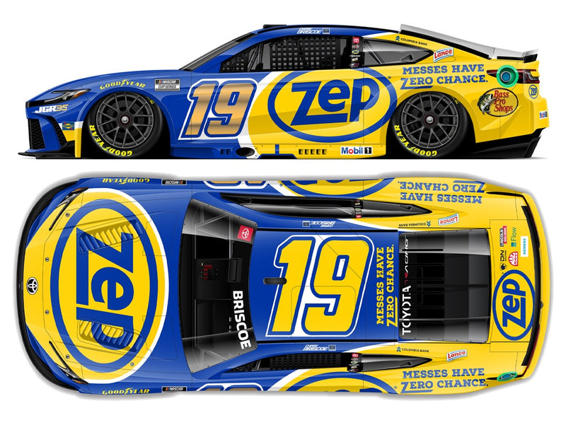 CHASE BRISCOE 2026 ZEP 1:24 COLOR CHROME ARC DIECAST