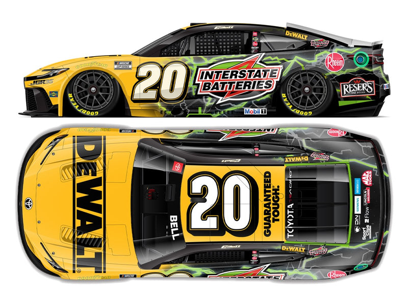 CHRISTOPHER BELL 2026 DEWALT/INTERSTATE BATTERIES 1:24 ELITE DIECAST