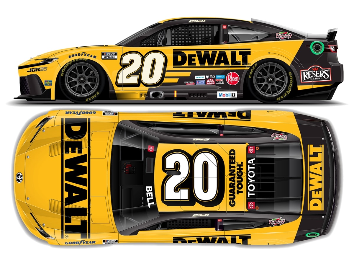 CHRISTOPHER BELL 2026 DEWALT 1:24 COLOR CHROME ARC
