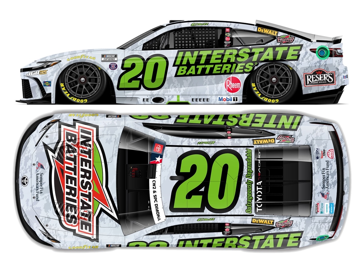 CHRISTOPHER BELL 2026 INTERSTATE BATTERIES SALUTES 1:64 ARC DIECAST
