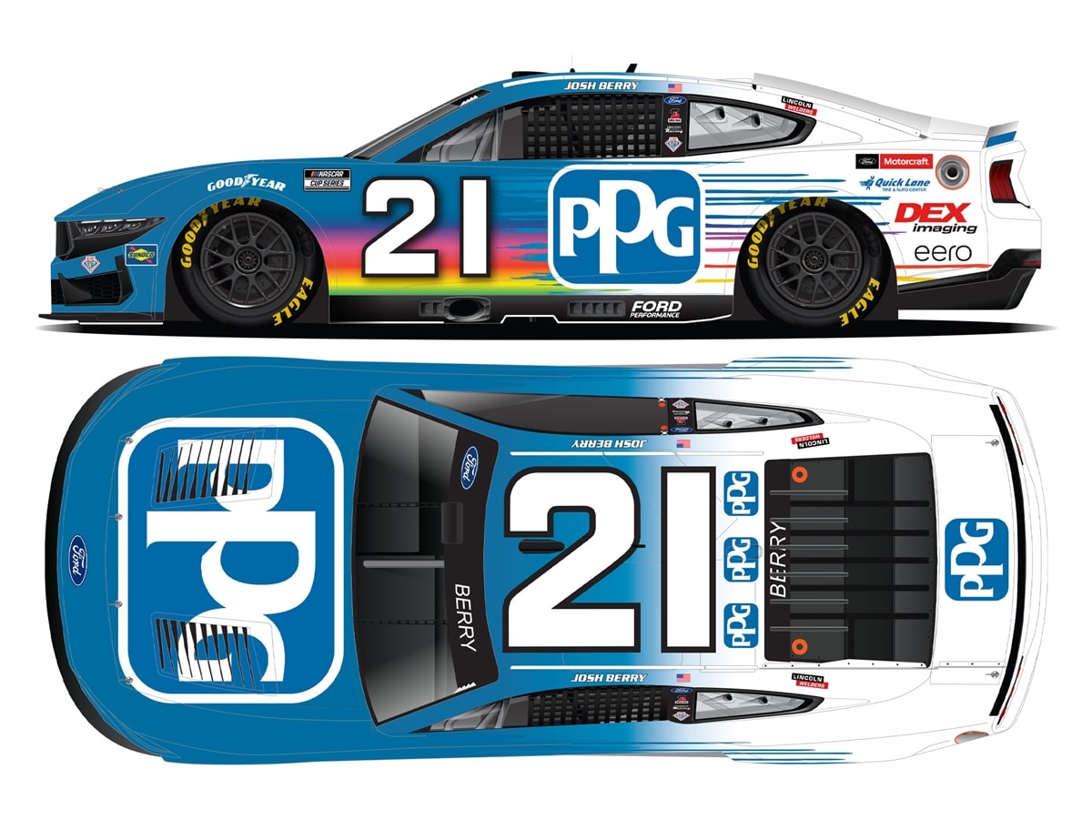 JOSH BERRY 2025 PPG PAINTS 1:24 ARC DIECAST