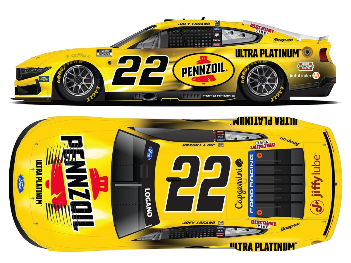 JOEY LOGANO 2026 PENNZOIL 1:24 ELITE DIECAST