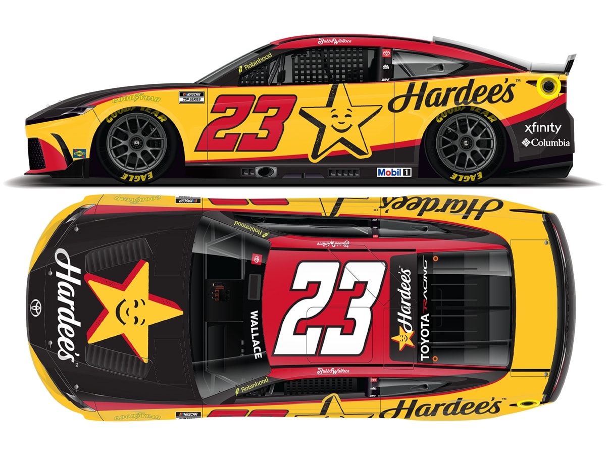 BUBBA WALLACE 2026 HARDEE'S 1:24 ARC DIECAST
