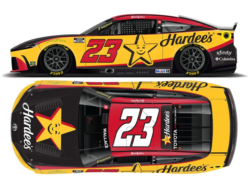 BUBBA WALLACE 2026 HARDEE'S 1:64 ARC DIECAST