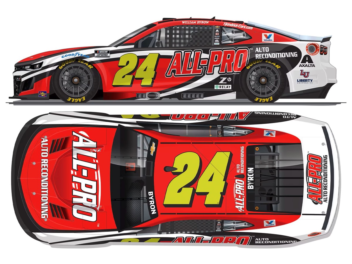 WILLIAM BYRON 2025 ALL-PRO 1:64 ARC DIECAST