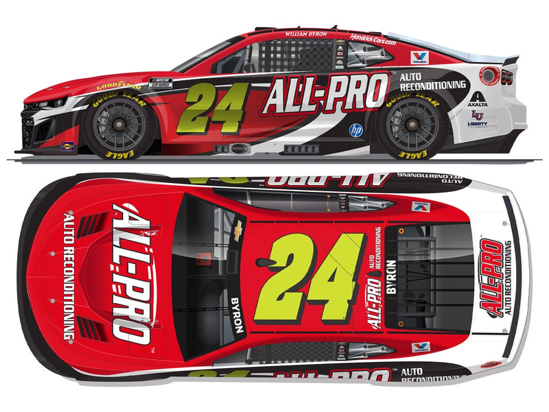 WILLIAM BYRON 2026 ALL-PRO 1:24 COLOR CHROME ARC DIECAST