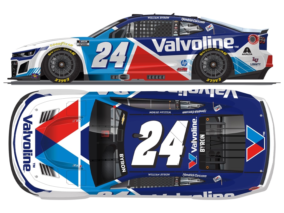 WILLIAM BYRON 2026 VALVOLINE 1:24 ARC DIECAST