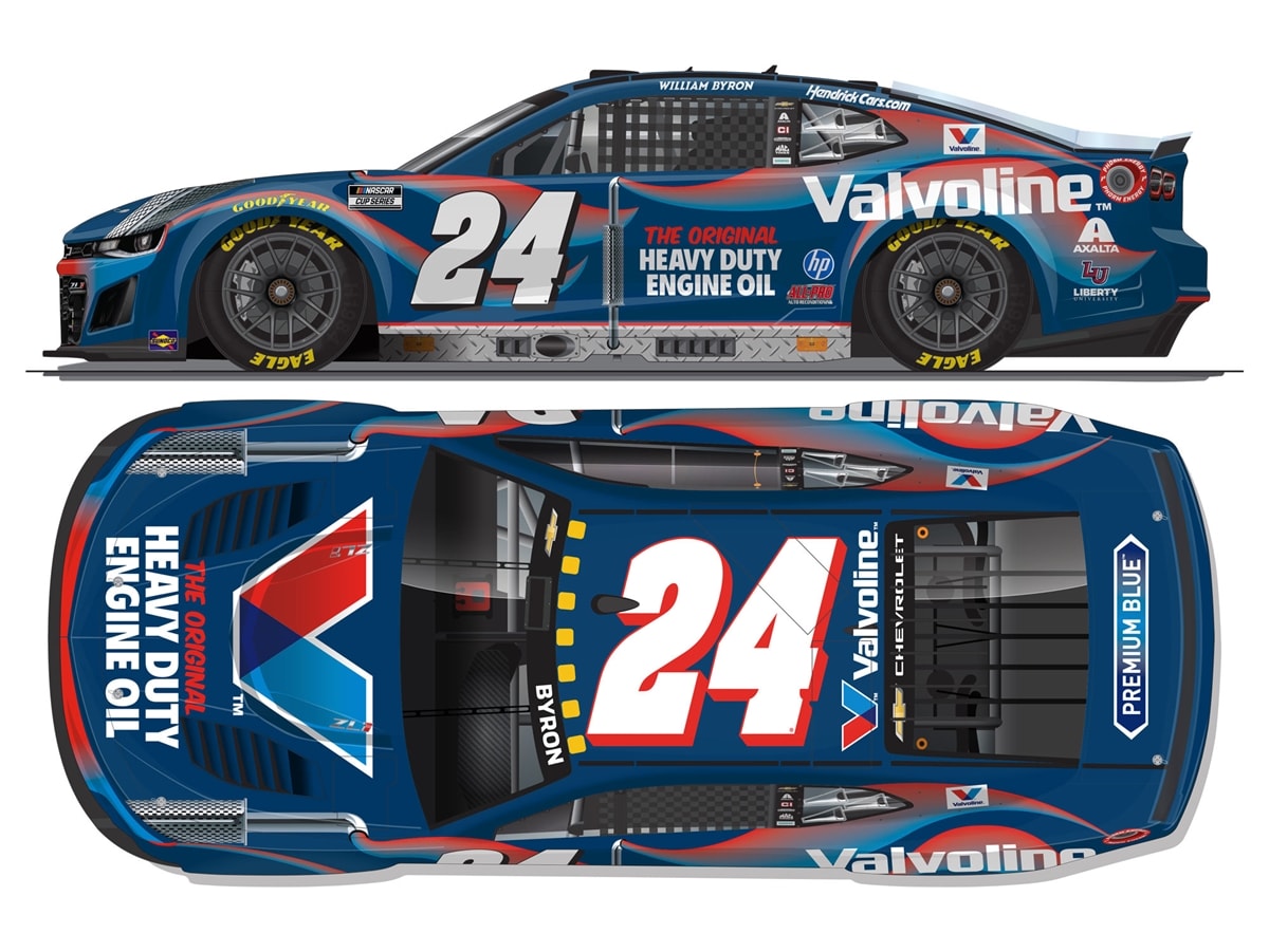 WILLIAM BYRON 2026 VALVOLINE HEAVY DUTY 1:24 ARC DIECAST