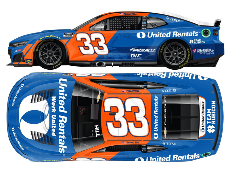 AUSTIN HILL 2026 UNITED RENTALS 1:24 ELITE DIECAST