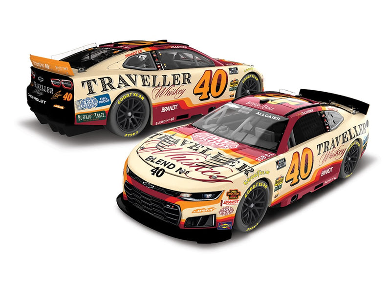 Autographed JUSTIN ALLGAIER 2026 TRAVELLER WHISKEY 1:24 AUTOGRAPH ARC DIECAST