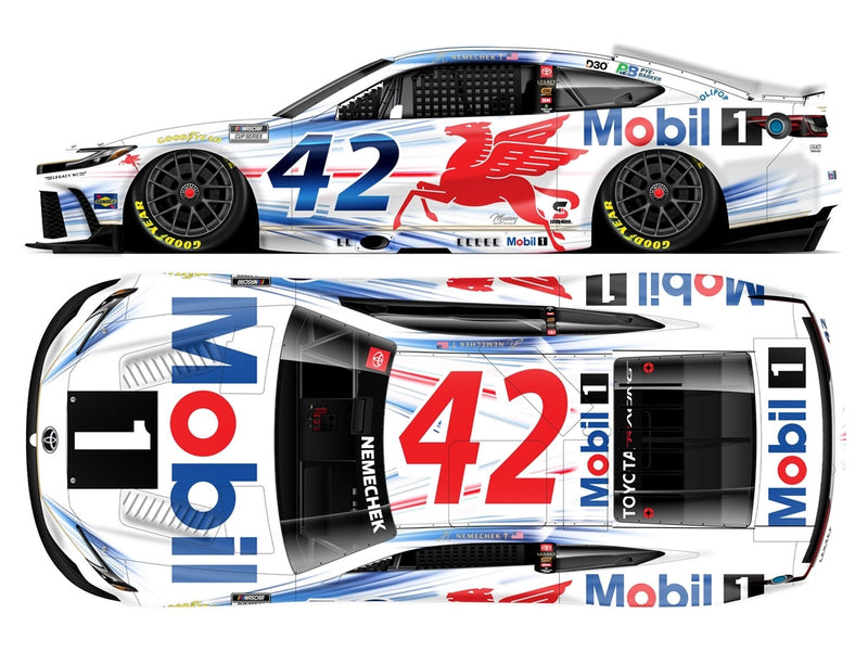 AUTOGRAPHED JOHN HUNTER NEMECHEK 2026 MOBIL 1 1:24 AUTOGRAPH ARC DIECAST
