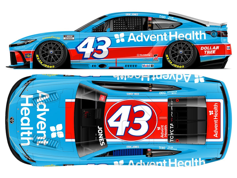 ERIK JONES 2026 ADVENTHEALTH THROWBACK 1:64 ARC DIECAST