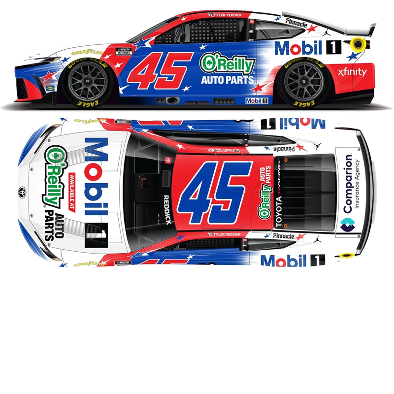 **Preorder** TYLER REDDICK 2026 MOBIL 1/ O'REILLY PATRIOTIC 1:24 GALAXY