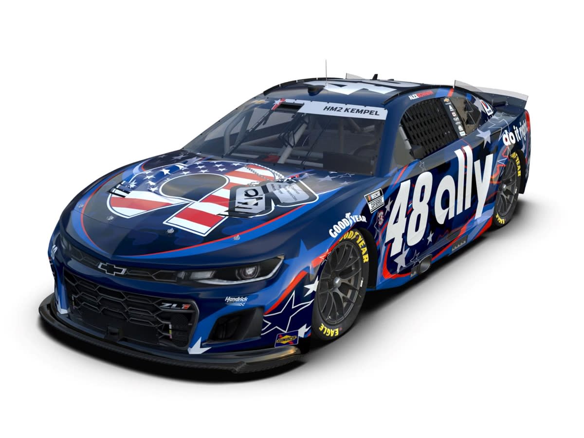 ALEX BOWMAN 2025 ALLY SALUTES 1:24 ELITE DIECAST