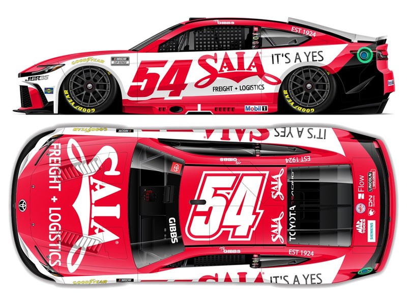 TY GIBBS 2026 SAIA LTL FREIGHT 1:64 ARC DIECAST