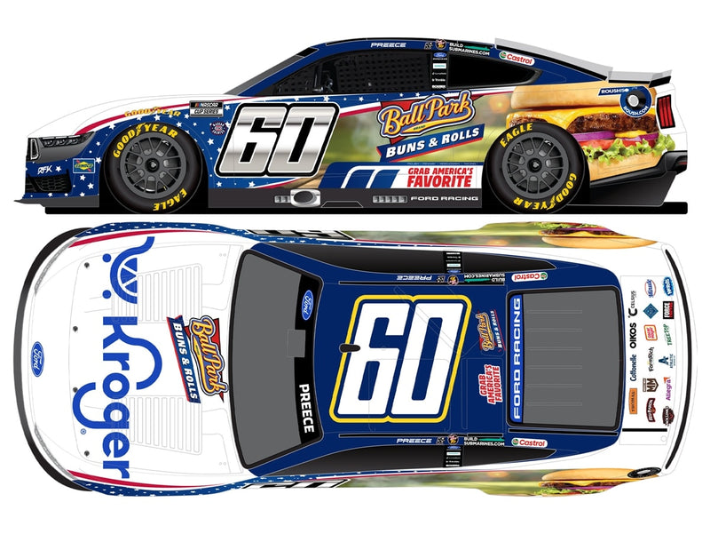 RYAN PREECE 2026 KROGER/ BALL PARK BUNS & ROLLS 1:64 ARC DIECAST