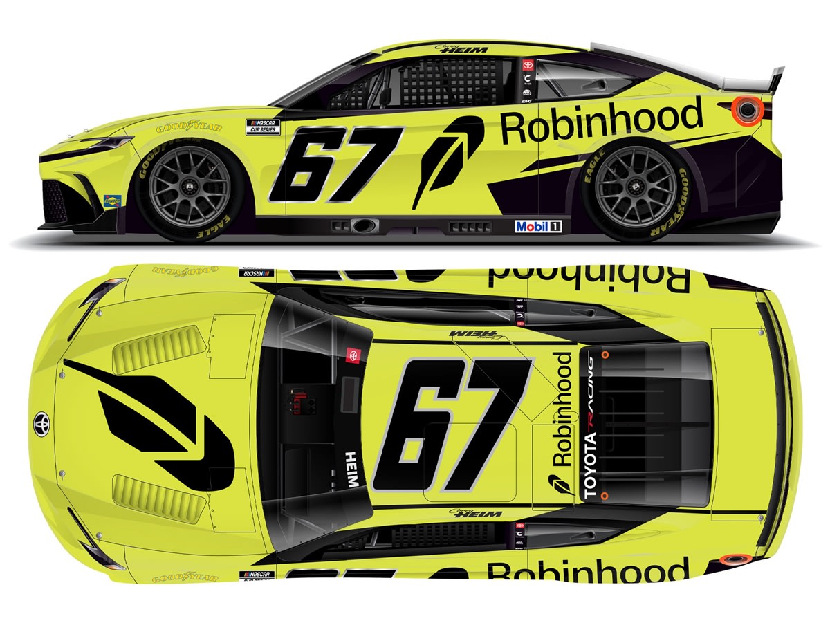 COREY HEIM 2026 ROBINHOOD 1:64 ARC DIECAST