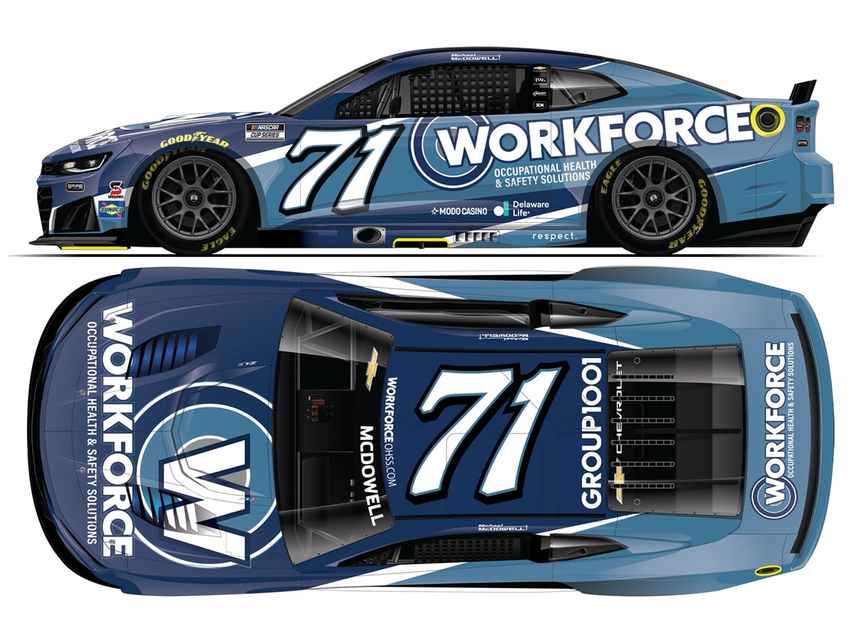 MICHAEL MCDOWELL 2026 WORKFORCE 1:24 ARC DIECAST