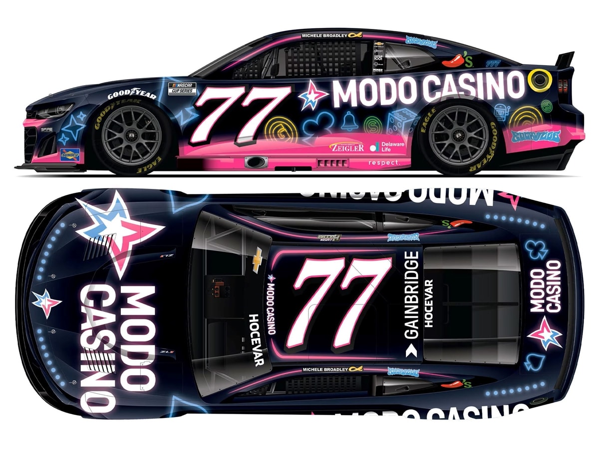 CARSON HOCEVAR 2025 MODO CASINO 1:64 ARC DIECAST
