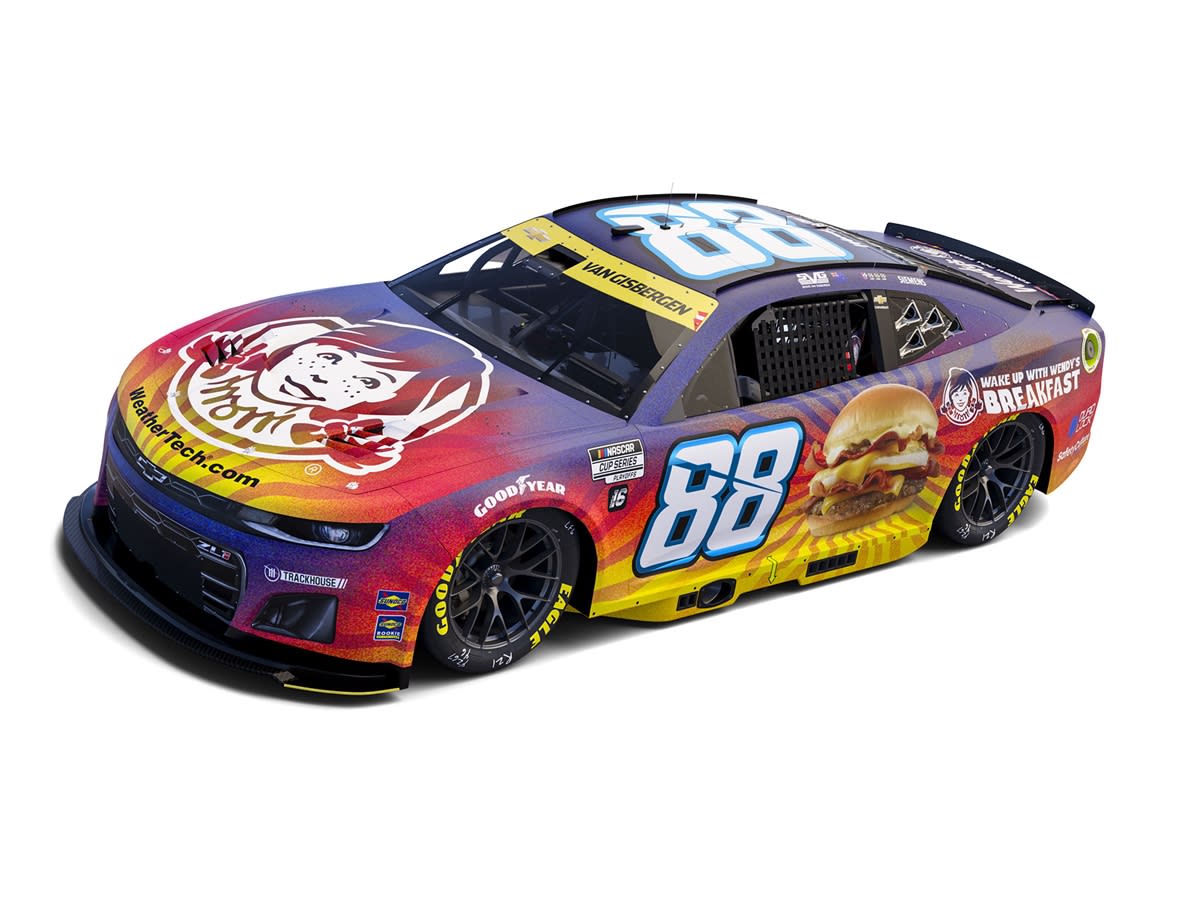 Autographed SHANE VAN GISBERGEN 2025 WENDY'S BREAKFAST BACONATOR 1:24 AUTOGRAPHED ARC DIECAST