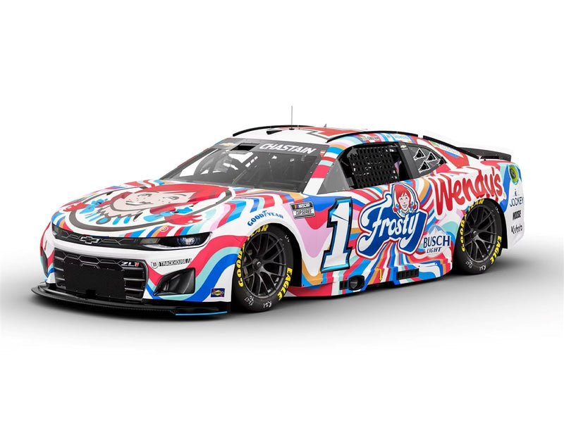 ROSS CHASTAIN 2025 WENDY'S FROSTY 1:64 ARC DIECAST