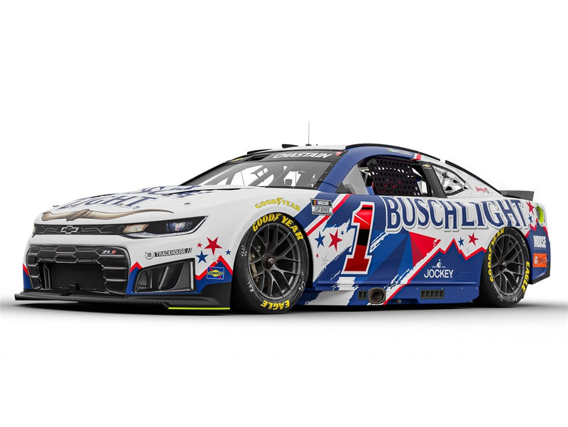 Autographed ROSS CHASTAIN 2026 BUSCH LIGHT WESTERN 1:24 AUTOGRAPH ARC DIECAST