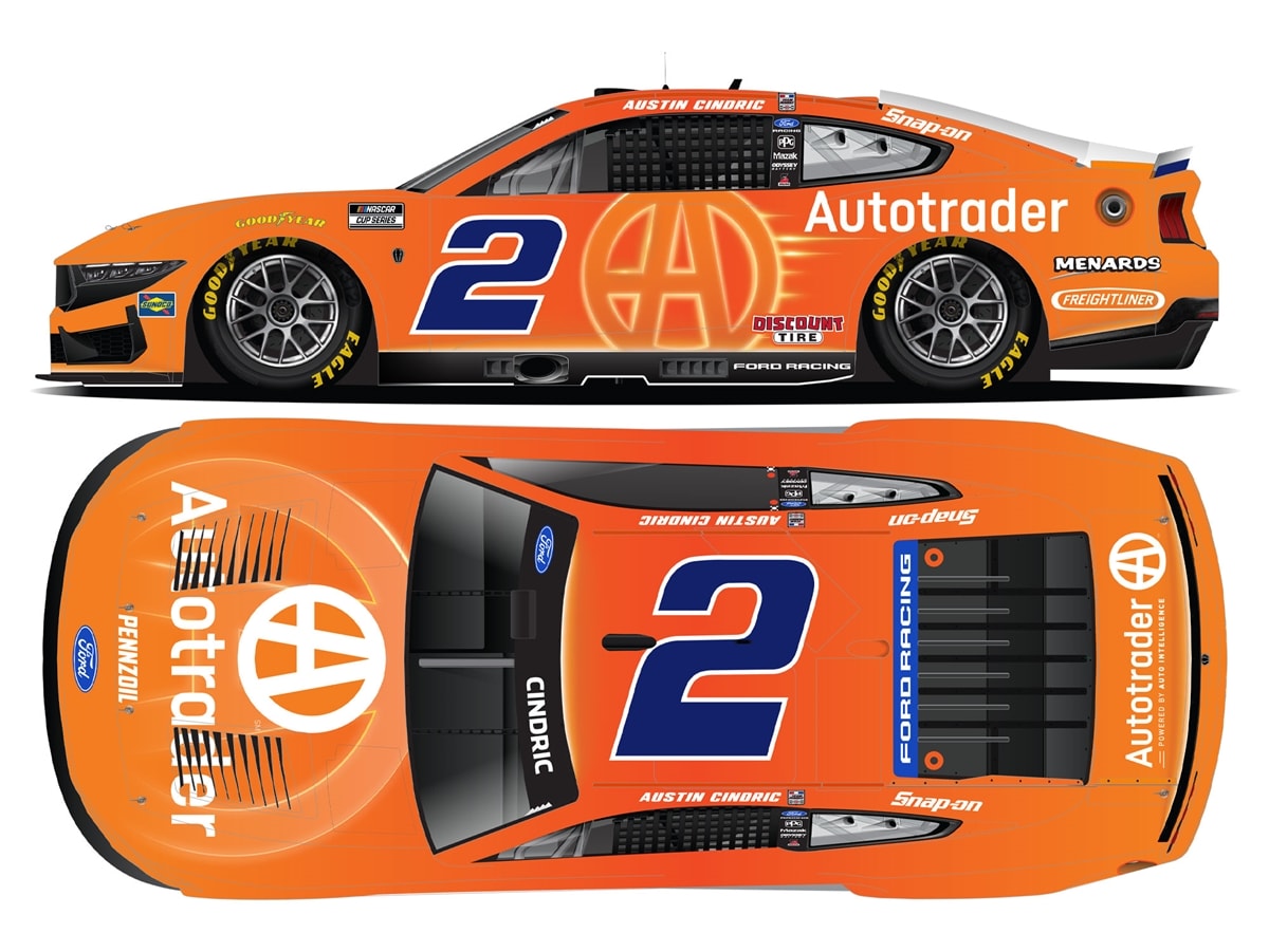 AUSTIN CINDRIC 2026 AUTOTRADER 1:24 ELITE DIECAST