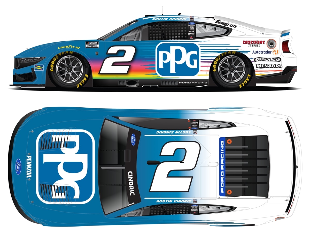AUSTIN CINDRIC 2026 PPG 1:24 ARC DIECAST