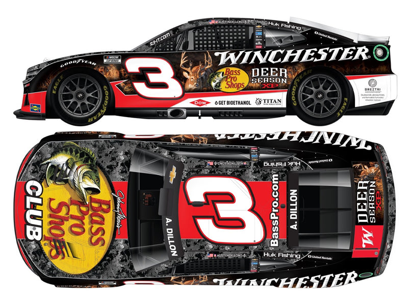 AUSTIN DILLON 2025 BASS PRO SHOPS WINCHESTER DEER SEASON XP 1:24 ARC DIECAST