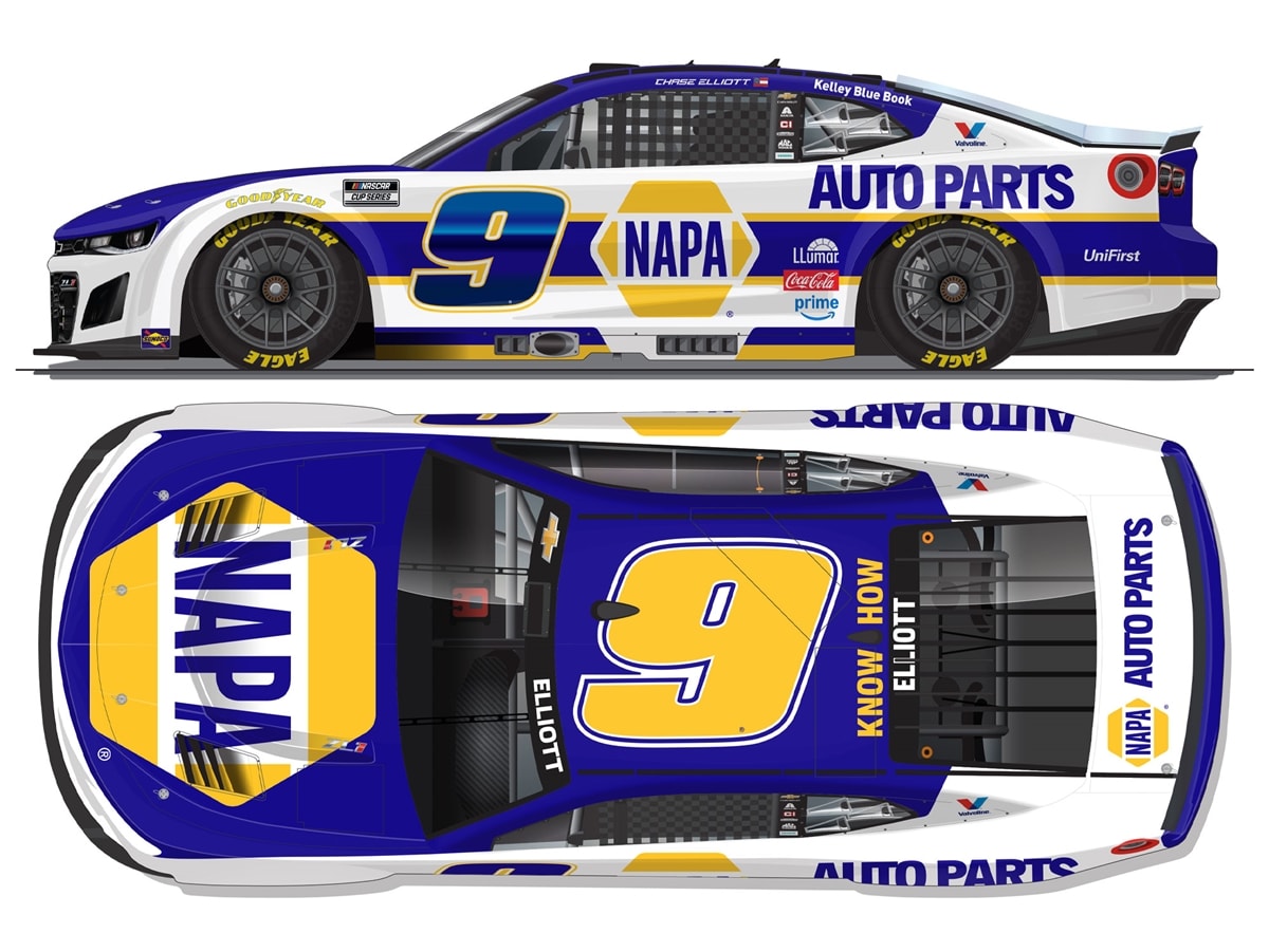 CHASE ELLIOTT 2026 NAPA 1:24 ELITE DIECAST