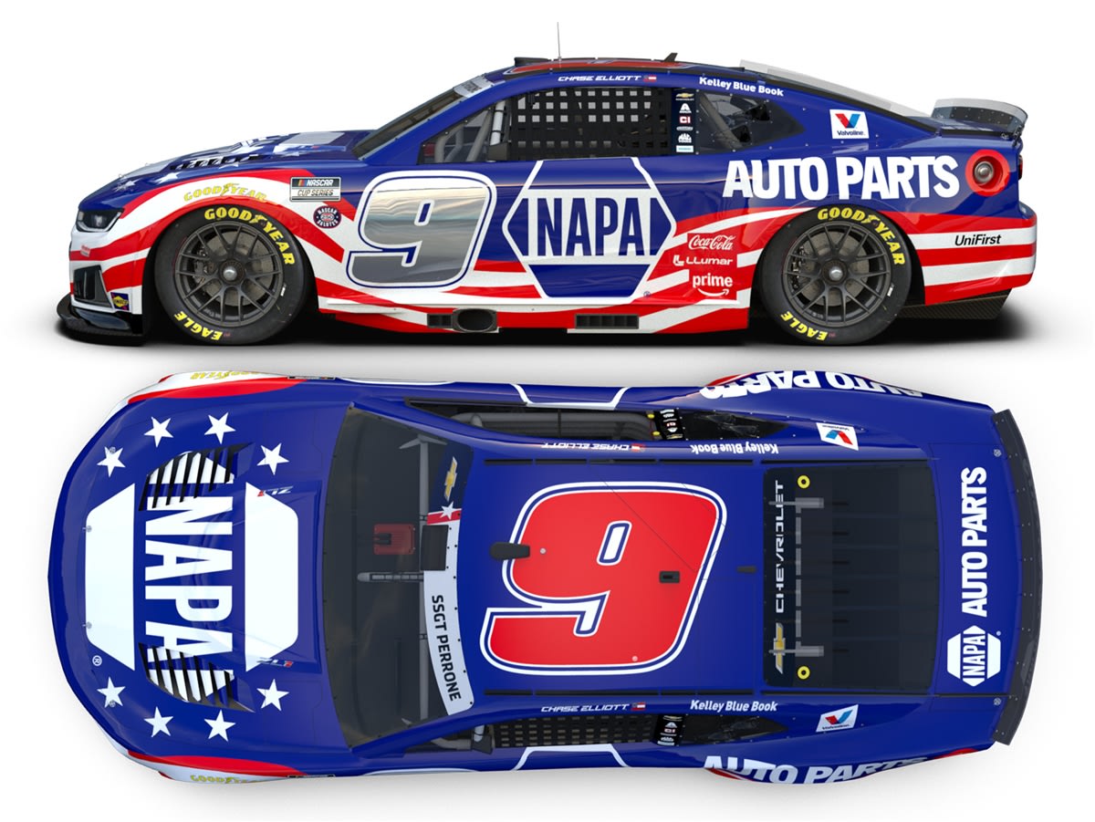 CHASE ELLIOTT 2026 NAPA PATRIOTIC 1:24 ARC DIECAST