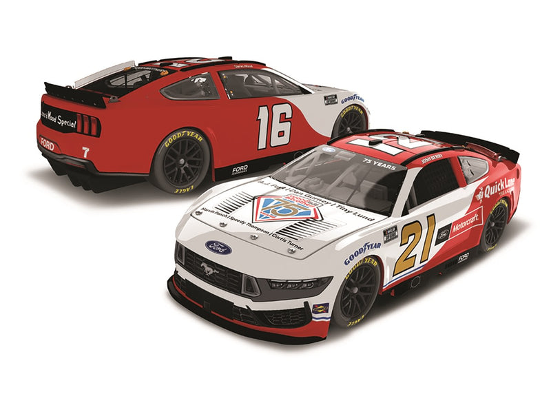 WOOD BROTHERS RACING 2025 75TH ANNIVERSARY WINS 1:64 ARC DIECAST