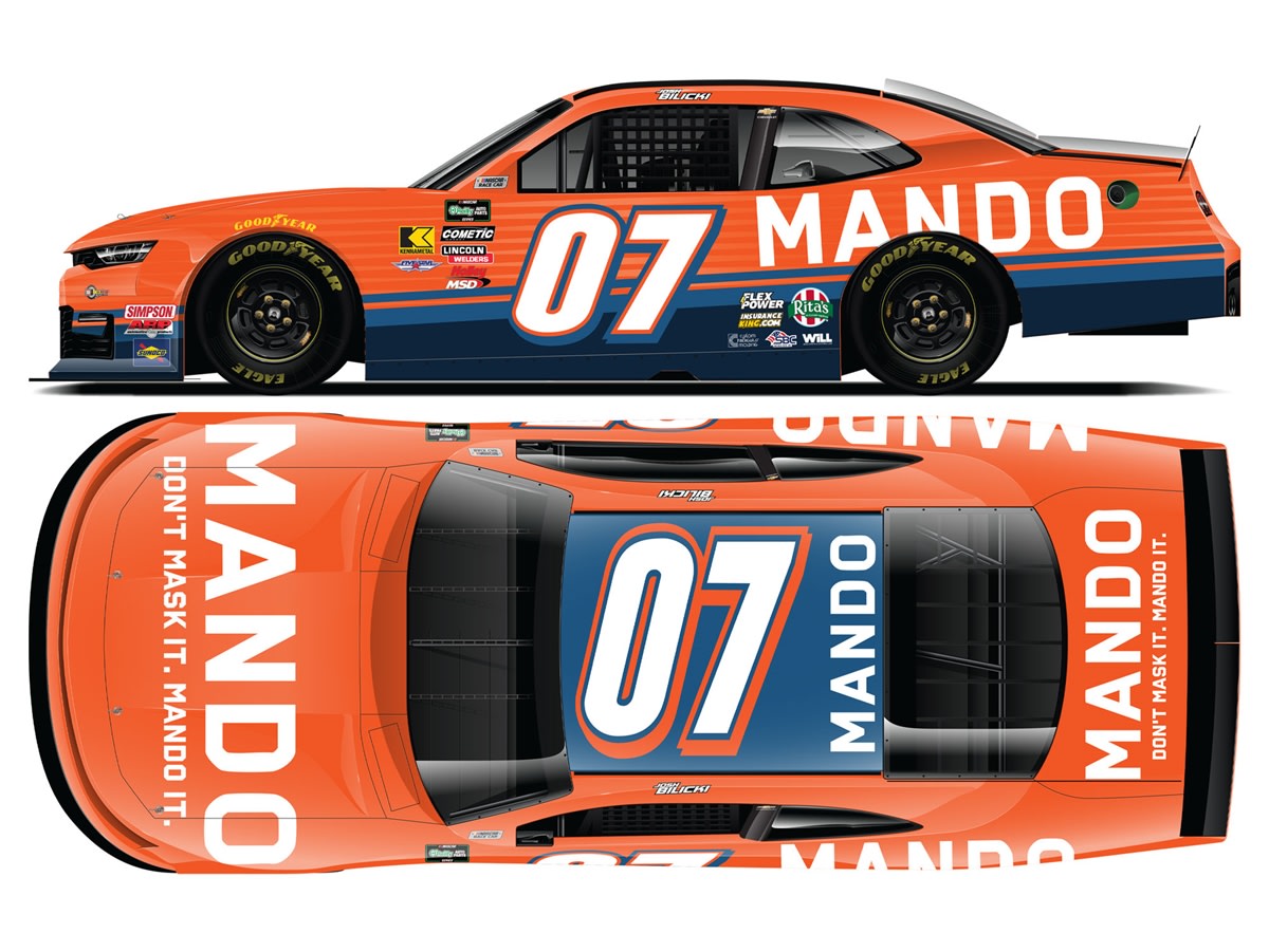 JOSH BILICKI 2026 MANDO 1:64 ARC DIECAST