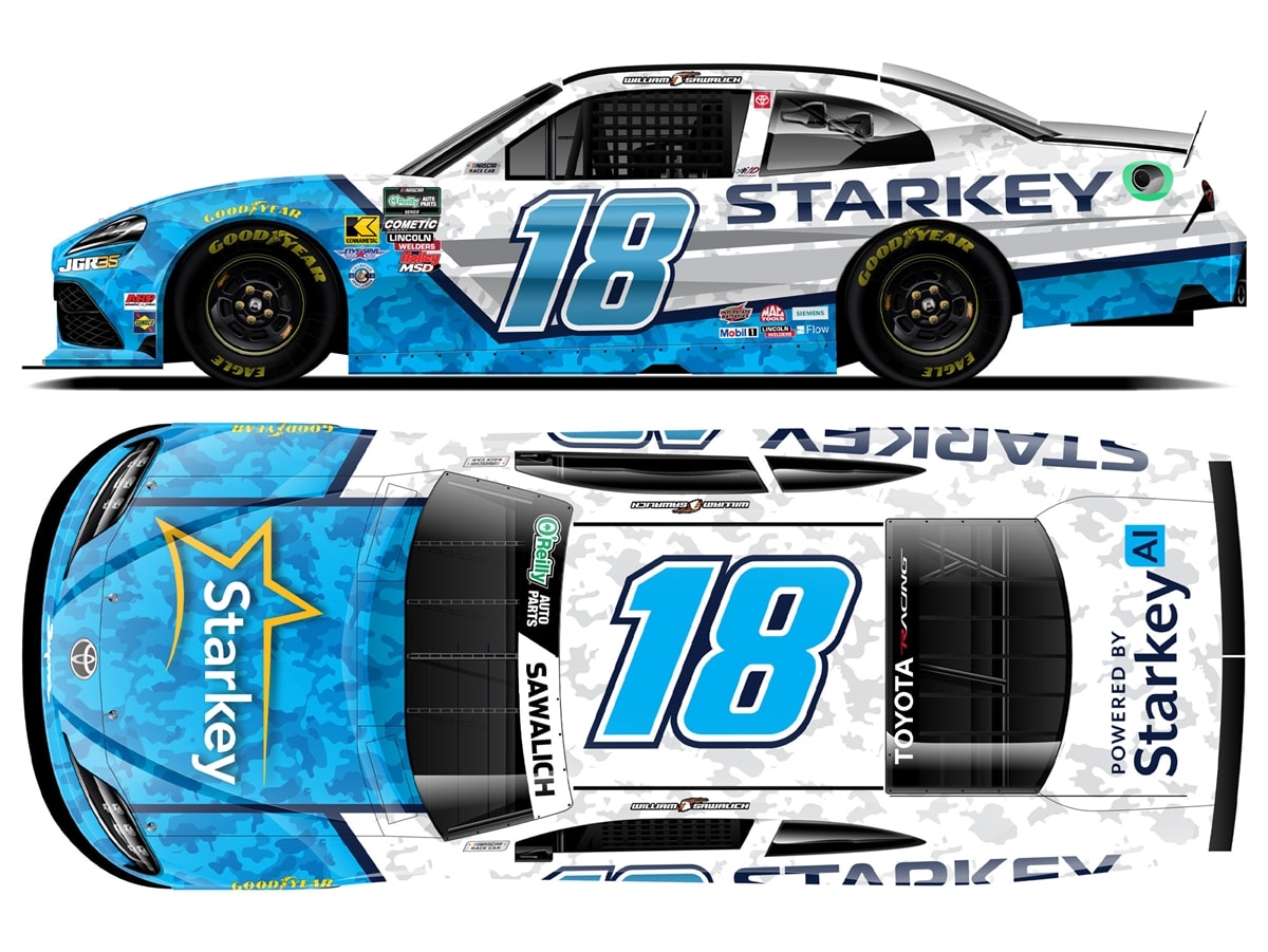 WILLIAM SAWALICH 2026 STARKEY 1:24 ARC DIECAST