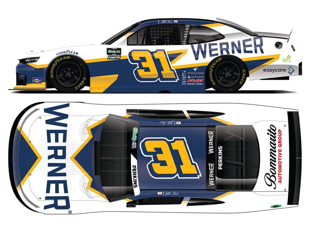 BLAINE PERKINS 2026 WERNER 1:24 ARC DIECAST