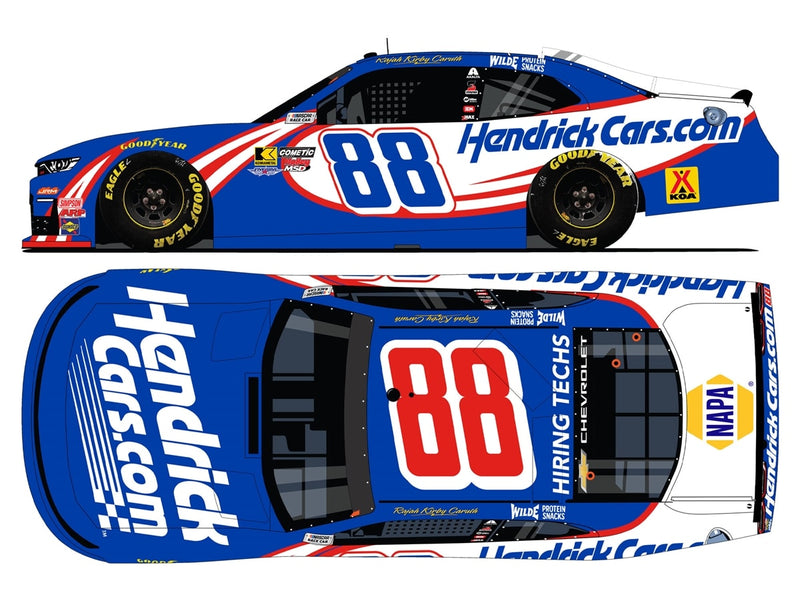 RAJAH CARUTH 2026 HENDRICKCARS.COM 1:24 ARC DIECAST