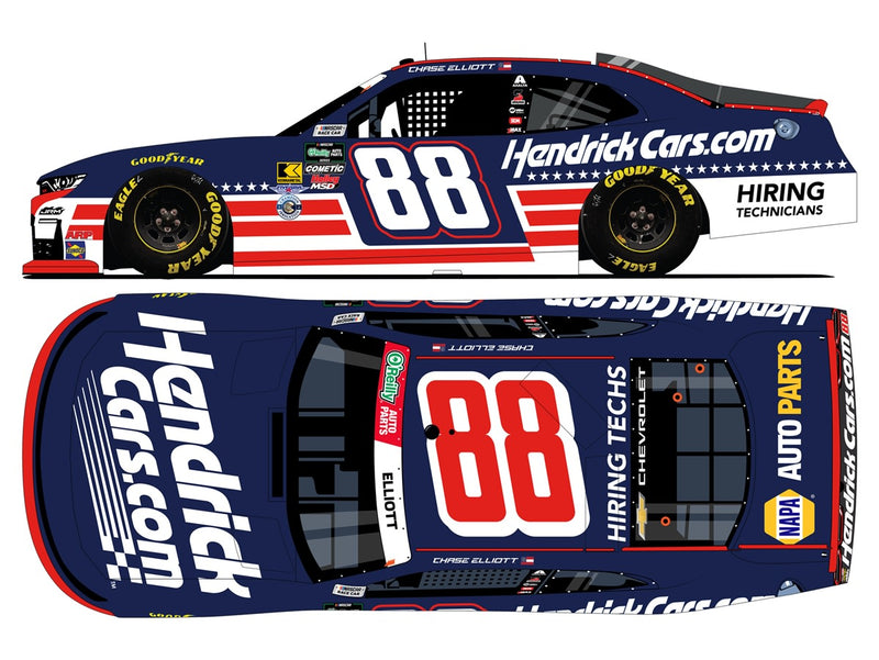 CHASE ELLIOTT 2026 HENDRICKCARS.COM PATRIOTIC 1:64 ARC DIECAST