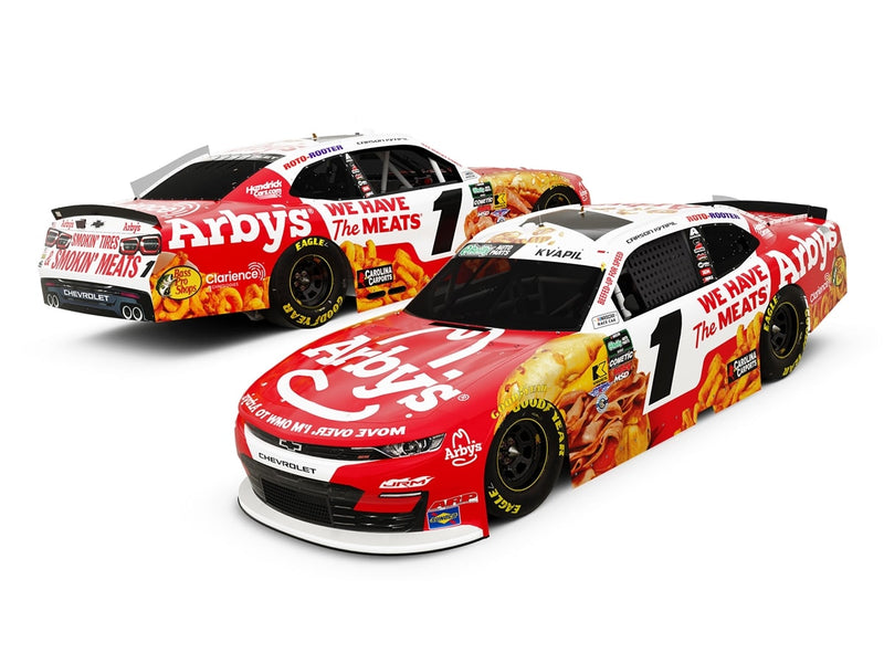 CARSON KVAPIL 2026 ARBYS 1:24 COLOR CHROME ARC DIECAST