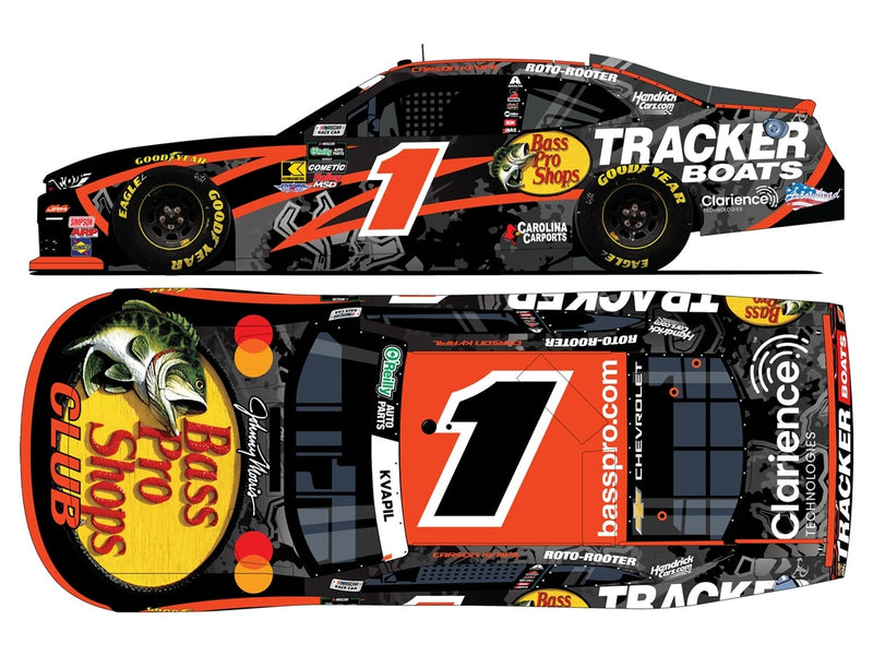 CARSON KVAPIL 2026 BASS PRO SHOPS/TRACKER BOATS 1:64 ARC DIECAST