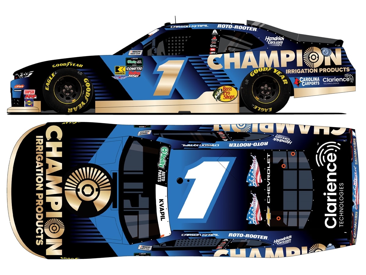 CARSON KVAPIL 2026 CHAMPION IRRIGATION 1:64 ARC DIECAST