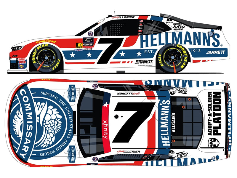 JUSTIN ALLGAIER 2025 HELLMANN'S DECA 1:24 ARC DIECAST