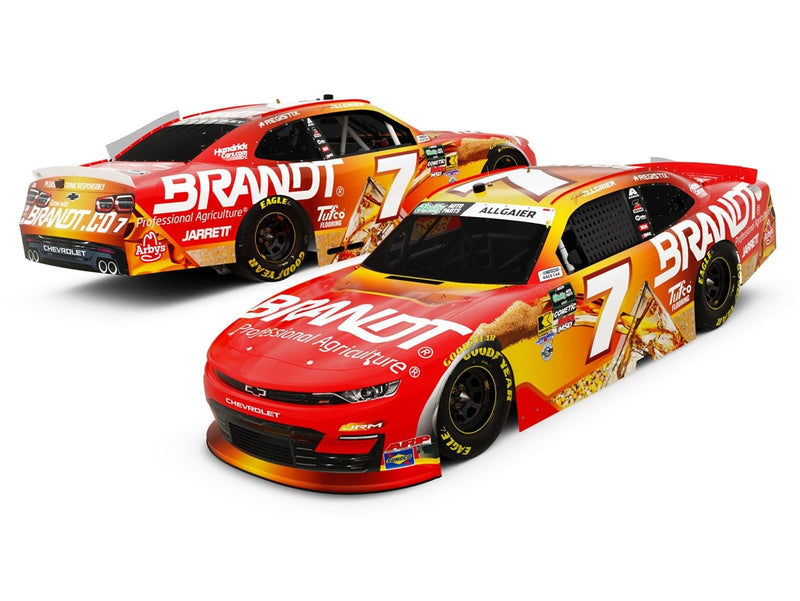 JUSTIN ALLGAIER 2026 BRANDT WHISKEY 1:24 COLOR CHROME ARC DIECAST