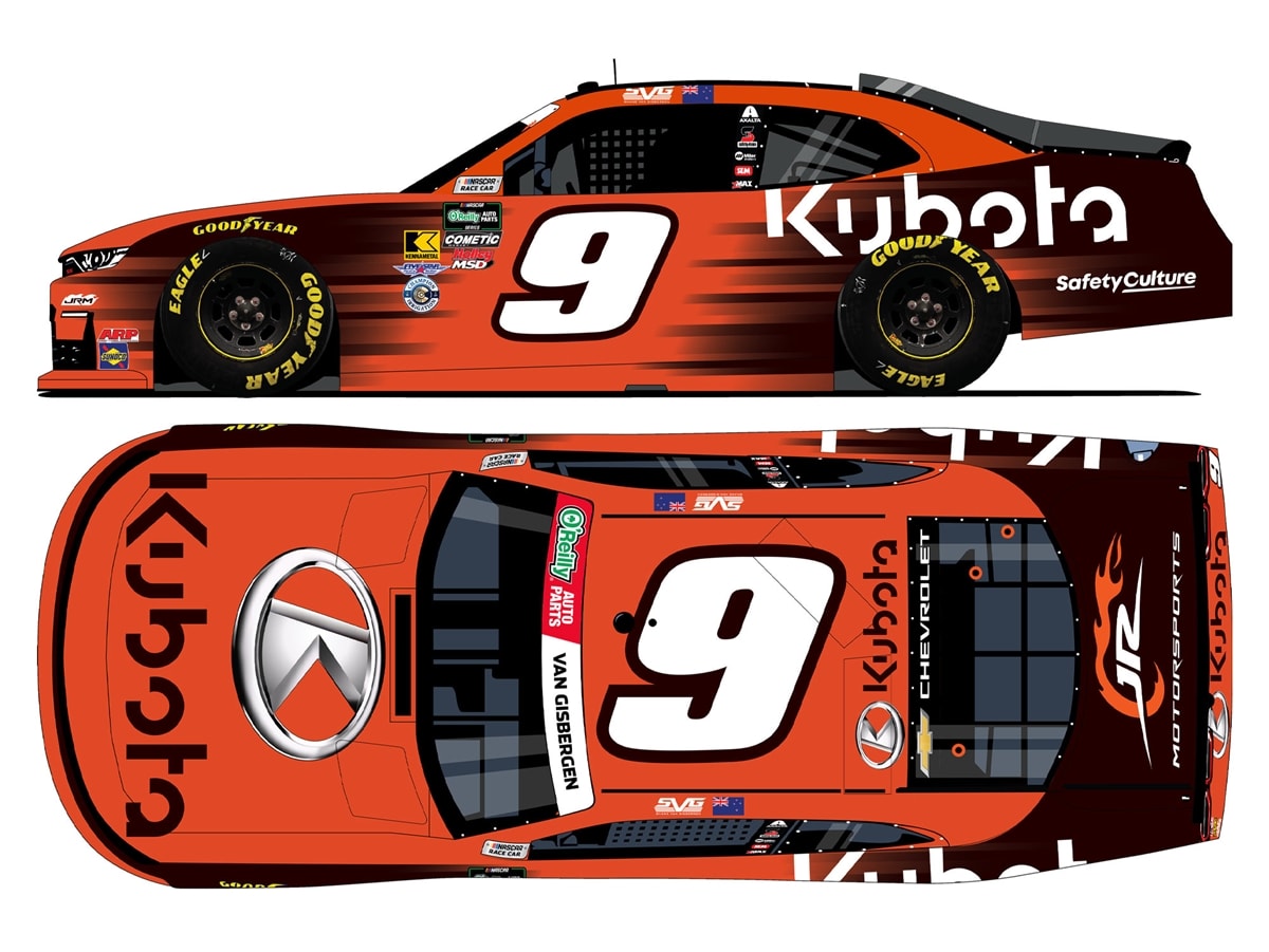 SHANE VAN GISBERGEN 2026 KUBOTA 1:24 ARC DIECAST