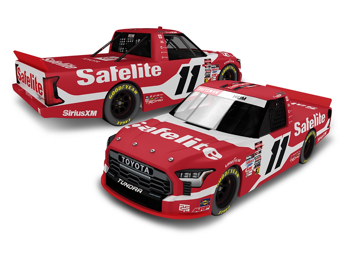 2025 COREY HEIM SAFELITE CRAFTSMAN TRUCK SERIES CHAMPION 1:64 ARC DIECAST